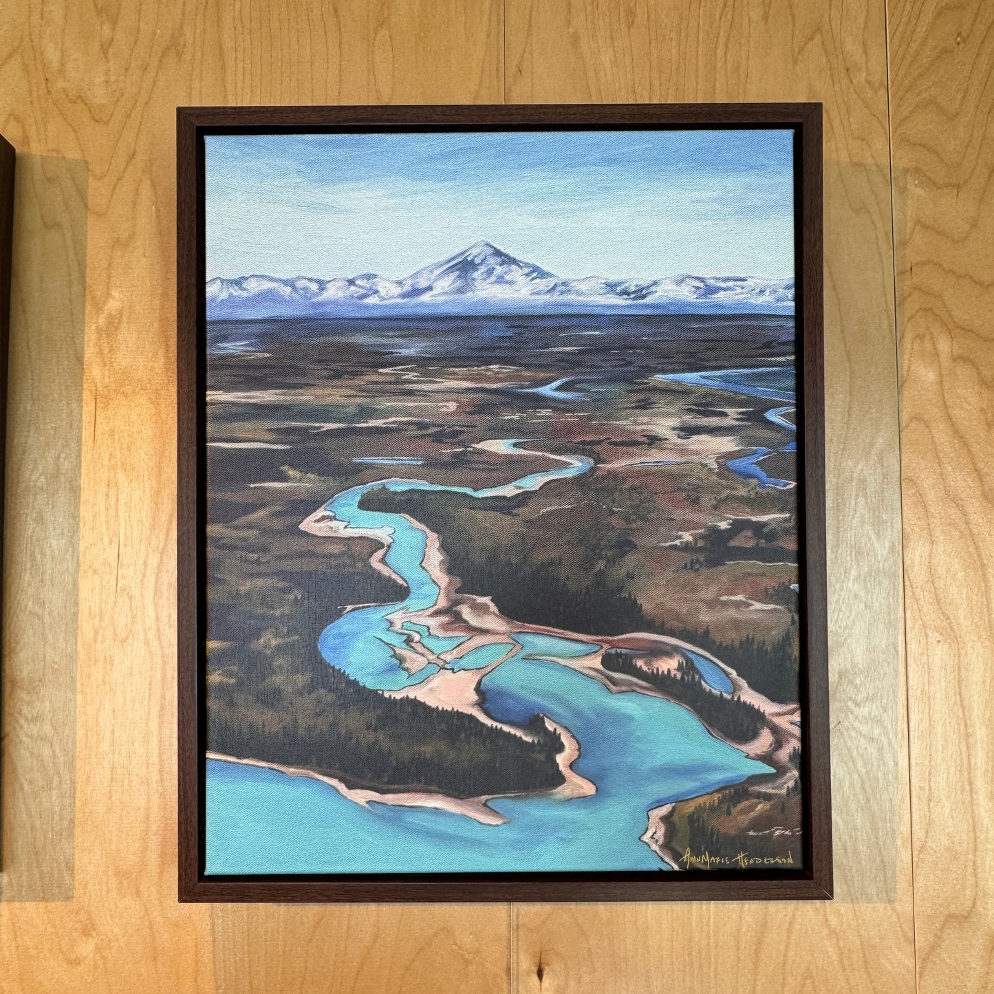 "Kenai River" Canvas Print