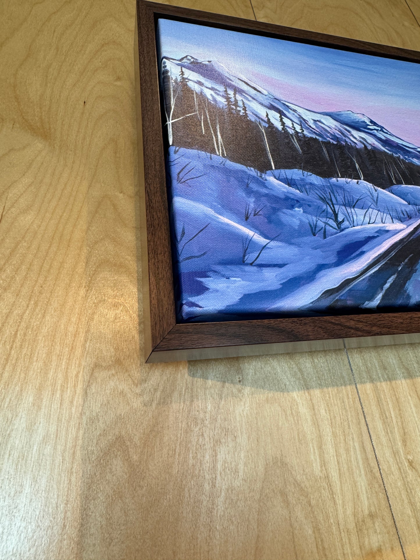 "Eagle River Road" Canvas Print