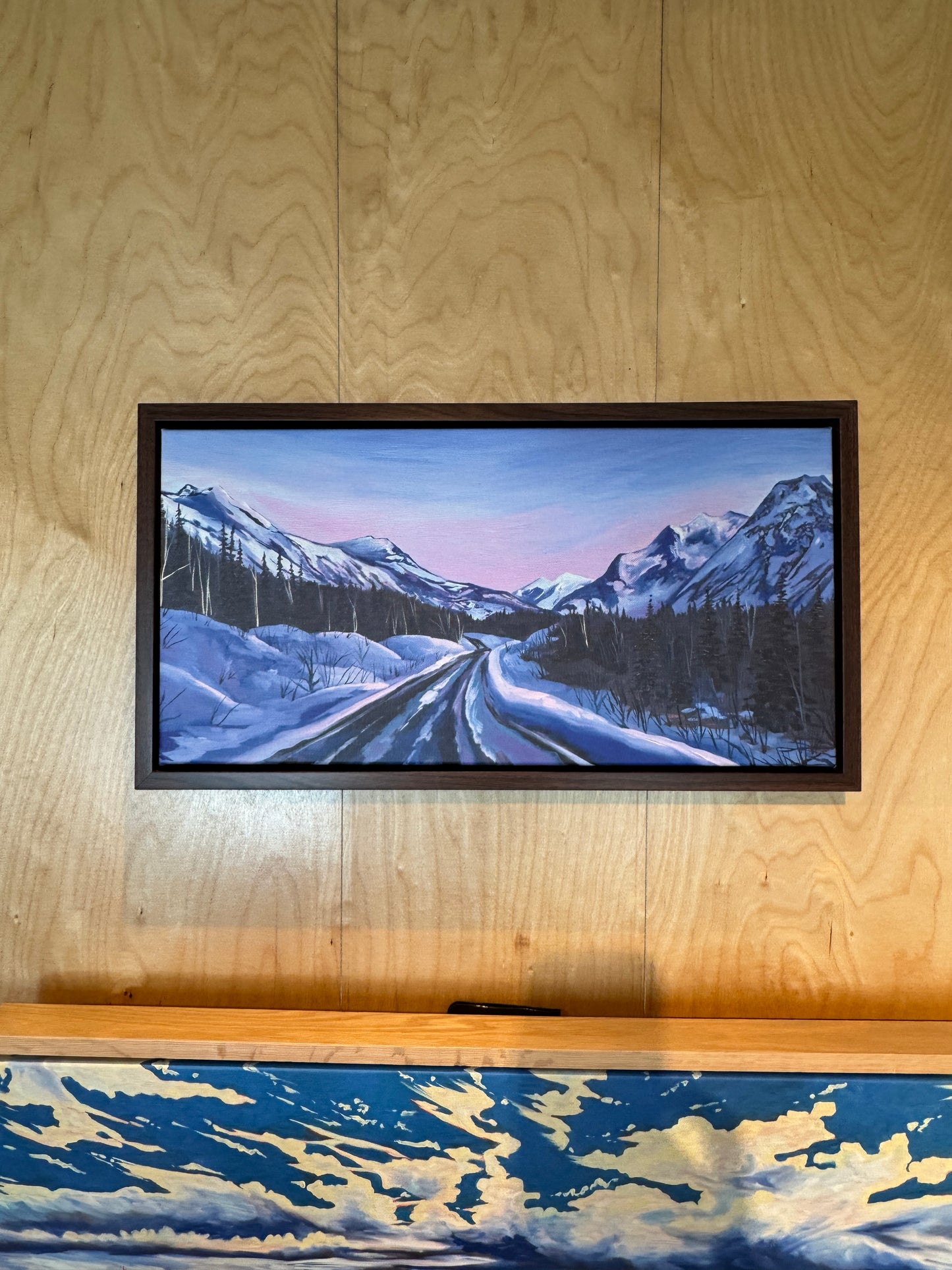 "Eagle River Road" Canvas Print