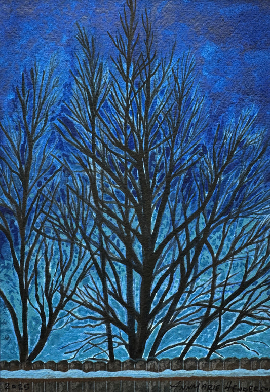 ORIGINAL Gouache Study 5x7 in