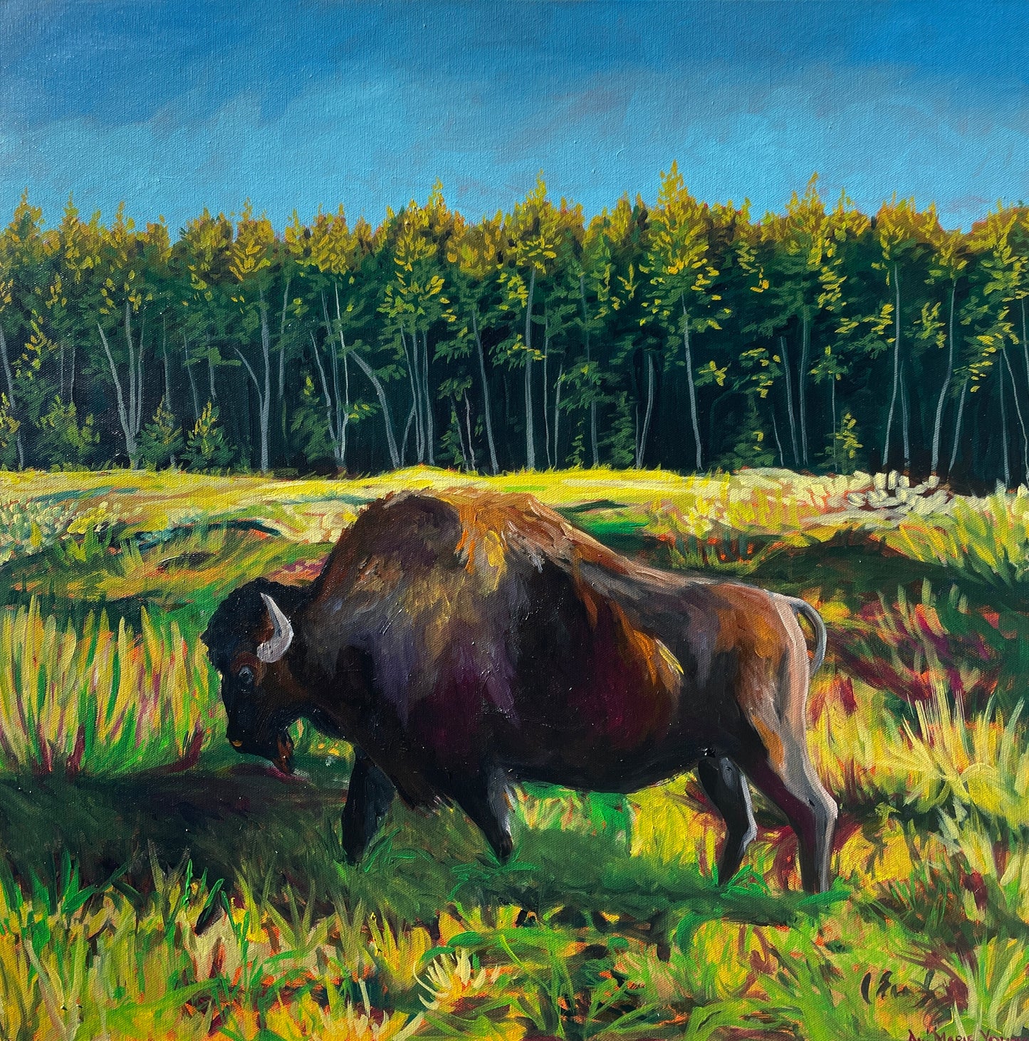"Heading West" Print