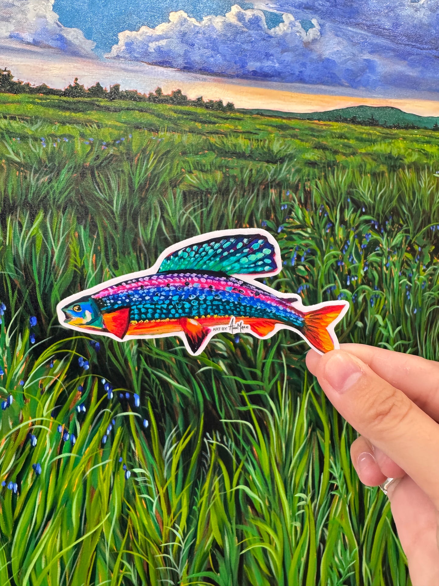 FISH Stickers - Pack of 5
