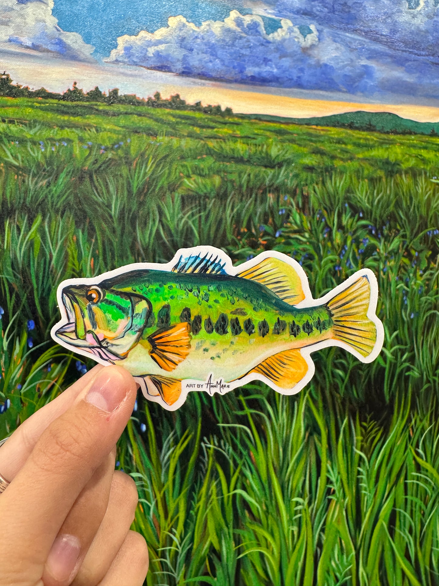 FISH Stickers - Pack of 5