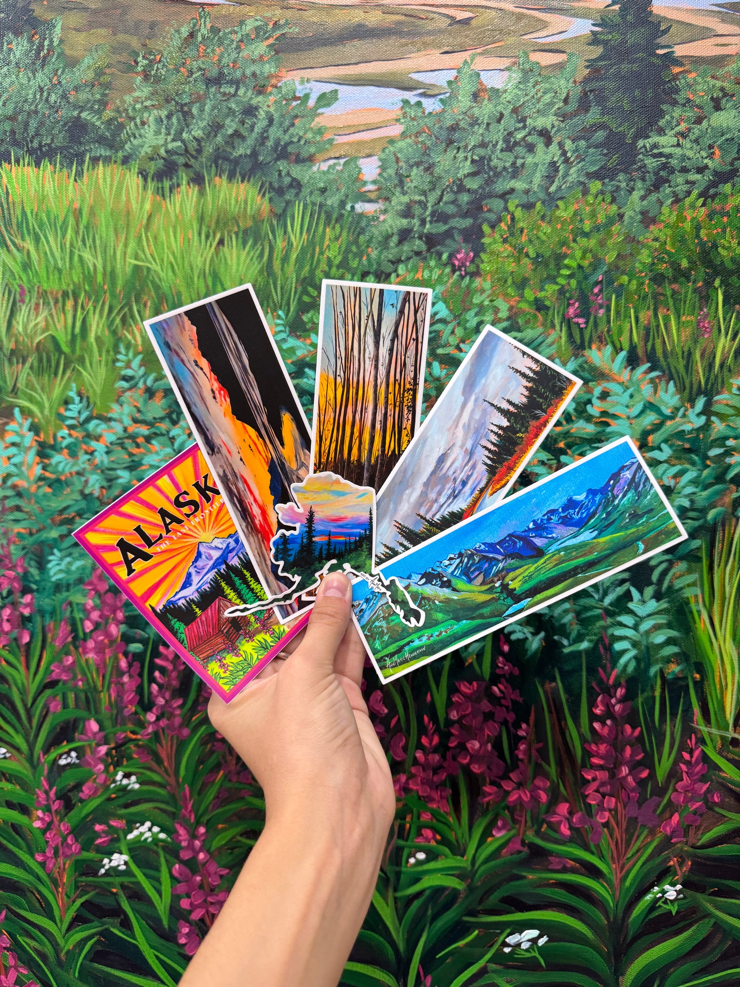 Alaska Stickers - Pack of 6