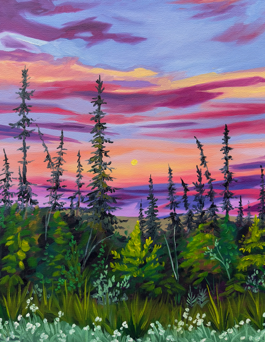 "Midnight Light" Print