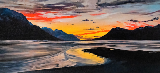 "Turnagain Tide" Canvas Print