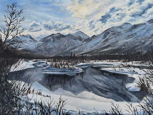 "Break at the Bend" Print