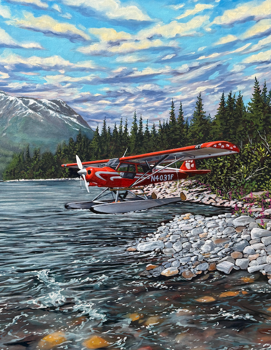 "Cub on Floats" Print