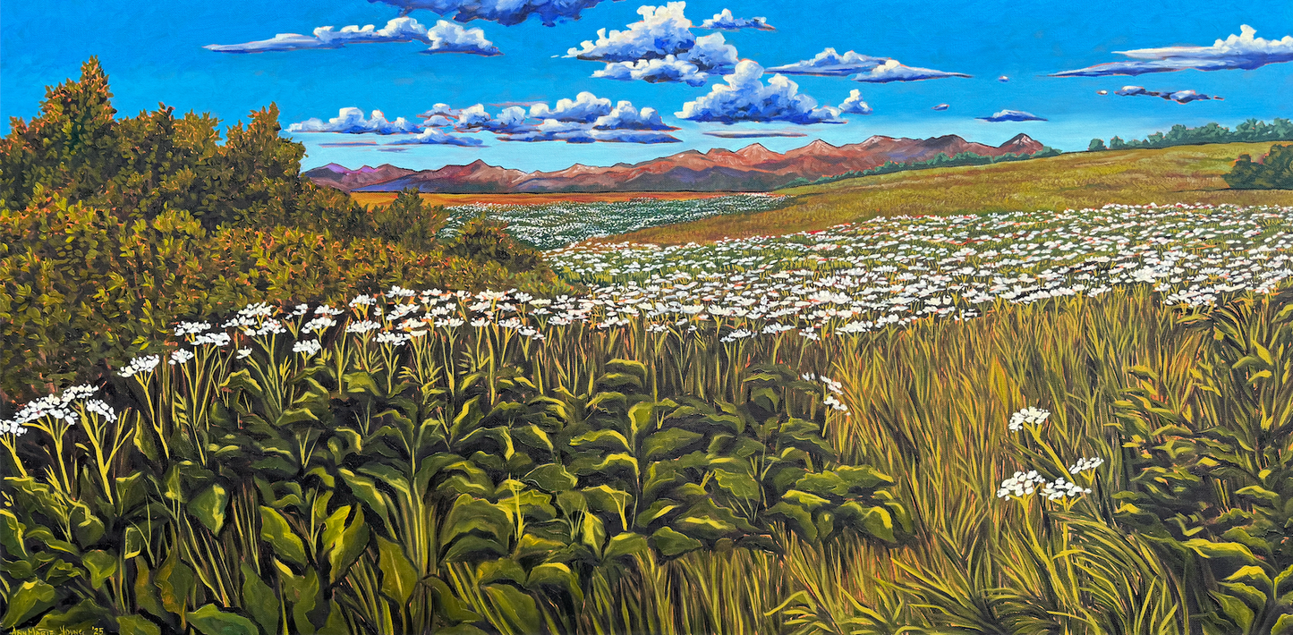 ORIGINAL "Late July" 24x48 in