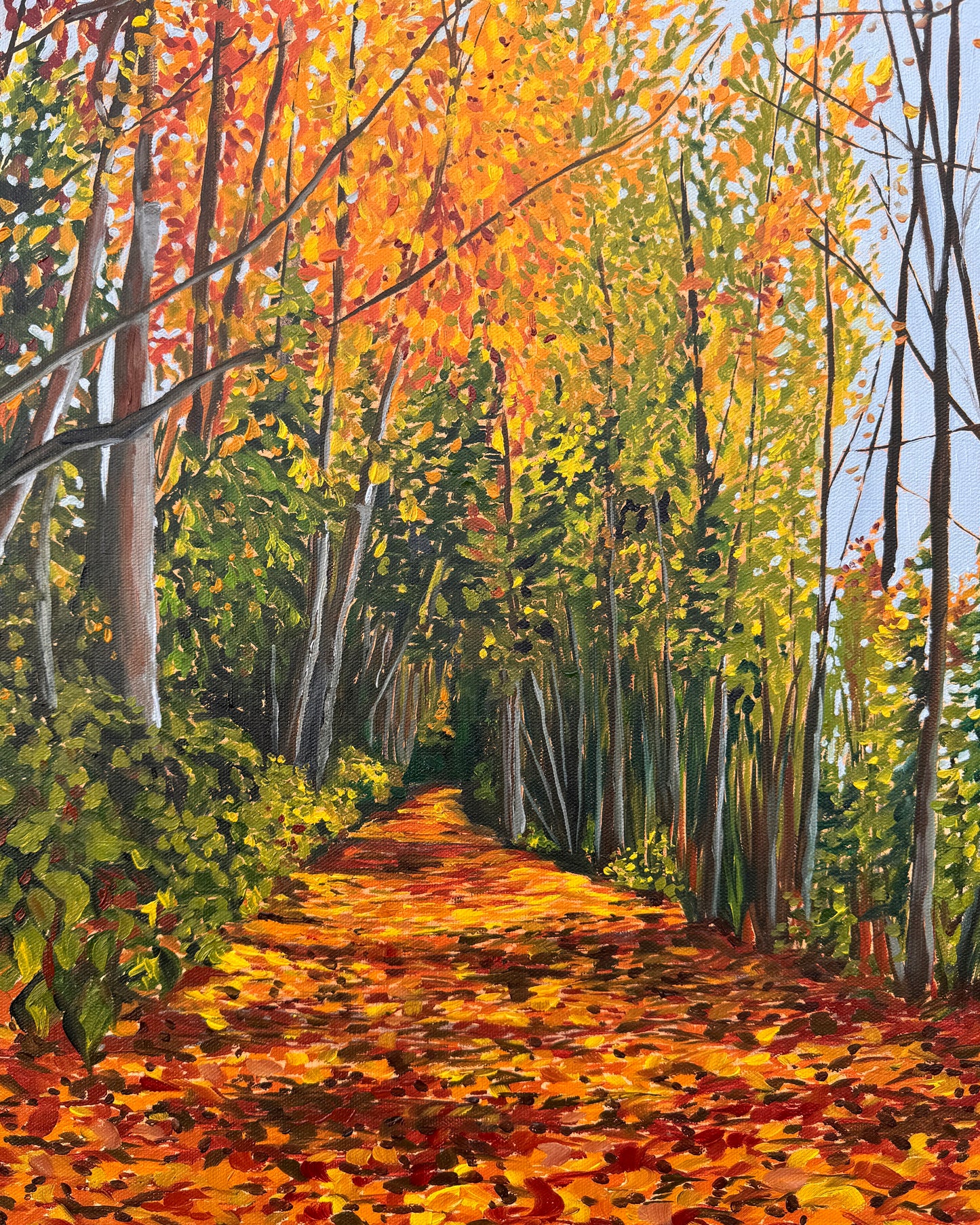 ORIGINAL "Falling for You" 16x20 in