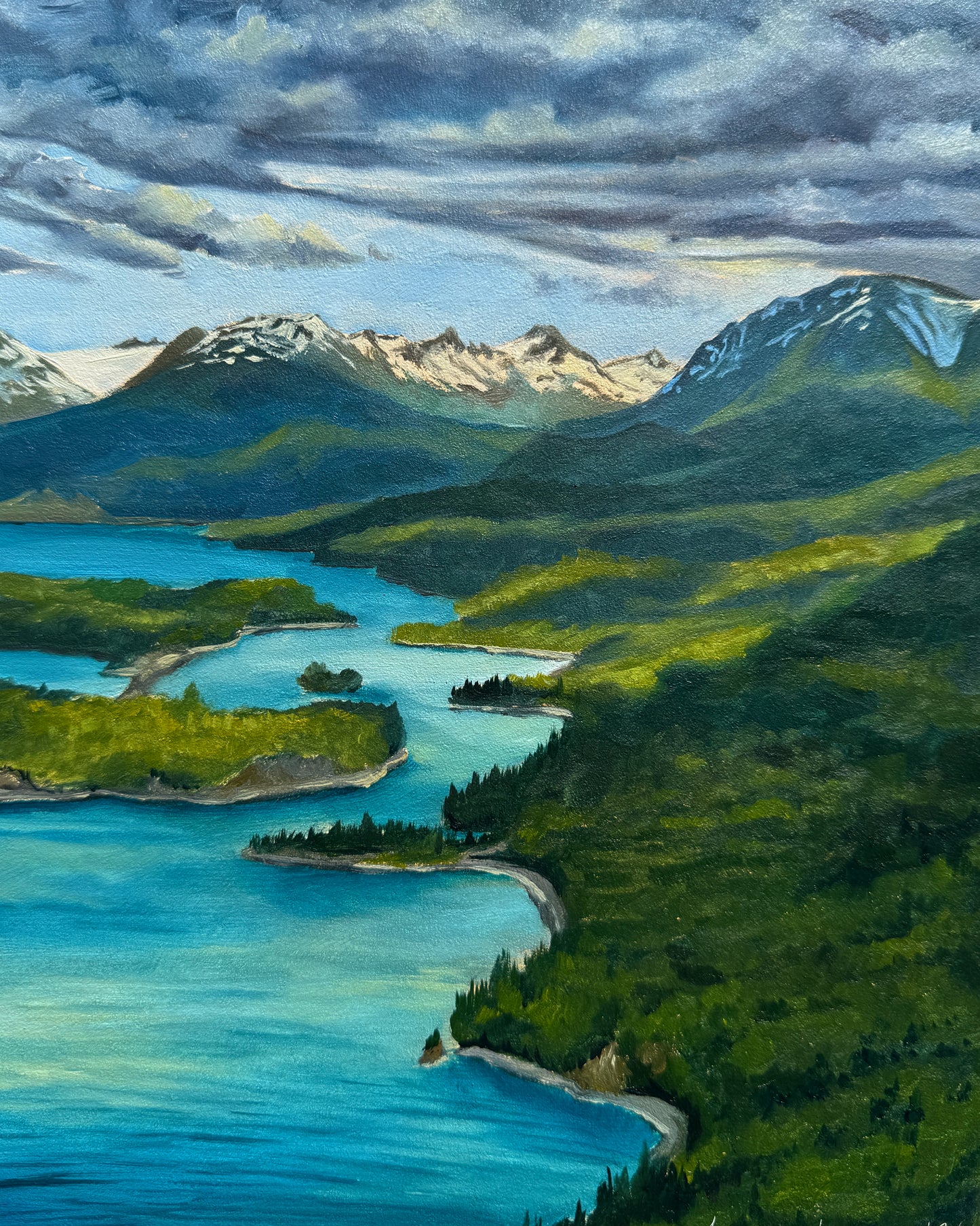 ORIGINAL "Halibut Cove" 8x10 in
